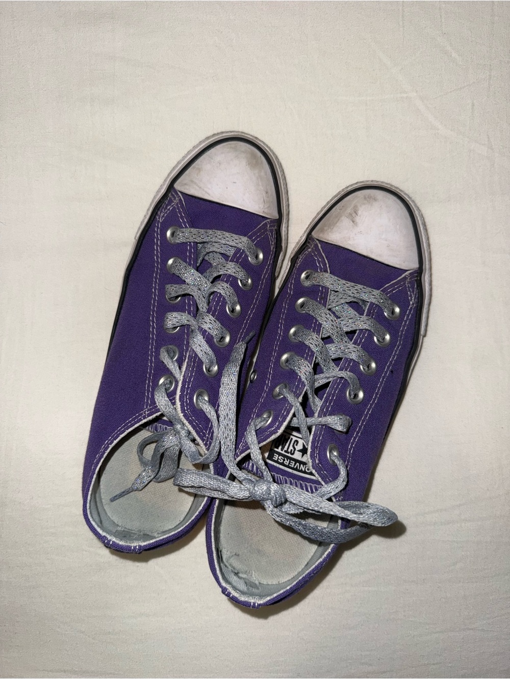 Purple Converse